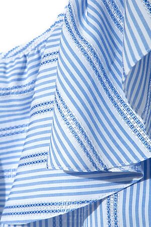 Блуза CONTE ELEGANT (blue-white) #140381