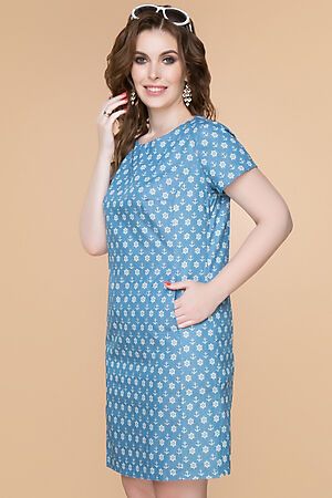 Платье BELLUCHE (Голубой) Санторини (оушен) #141463
