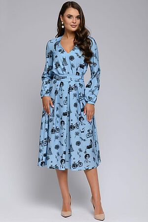 Платье 1001 DRESS (Голубой) DM01203BL #142182