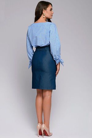 Блуза 1001 DRESS (Голубой) DM01668BL #142212