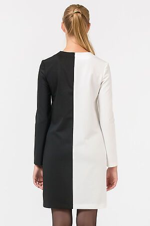 Платье REMIX (Черный/Белый) 7731 #142619