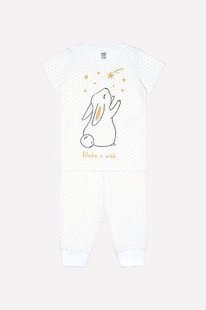 Пижама (Бриджи+Футболка) CROCKID (Белый) #145147