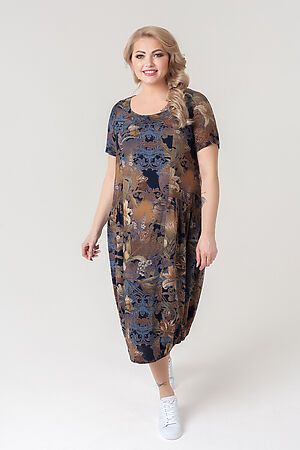 Платье SPARADA (Серый/серые цветы) #145266