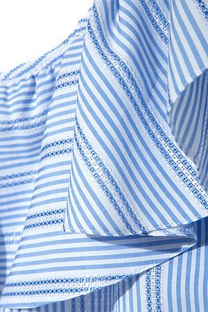 Блуза CONTE ELEGANT (blue-white) #148654