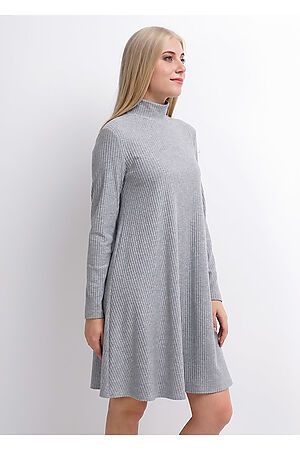 Платье CLEVER (Меланж серый) 395059шв #151493