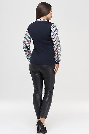 Блуза VAY (Т.синий/Ментол) #152334