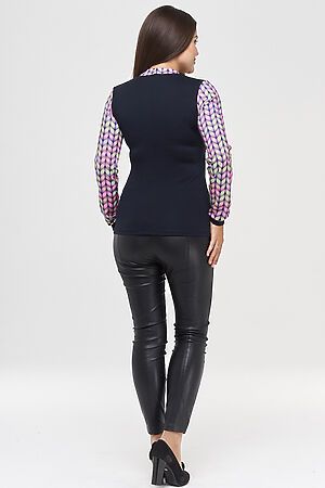 Блуза VAY (Т.синий/Розовый) #152335