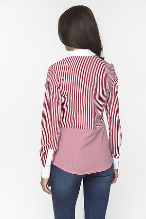 Блуза GLOSS (Красный/Белый) 25172-12 #154949