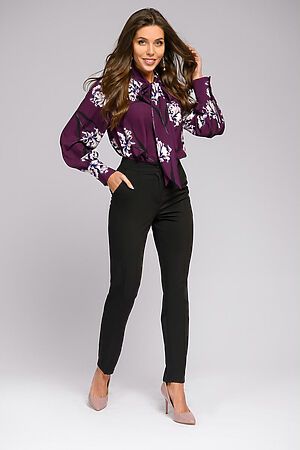 Блуза 1001 DRESS (Фиолетовый (цветочный принт)) DM01702PM #157758