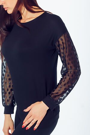 Блузка JADEA (Черный) #157804