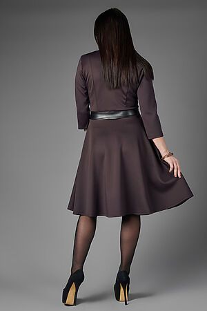 Платье Старые бренды (Темный шоколад) П 464 #158240