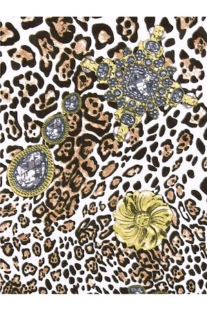 Сарафан АПРЕЛЬ (Леопард с драгоценностями) #158753