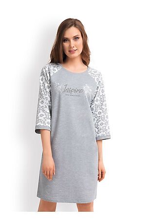 Платье CLEVER (Меланж серый) LDR19-807 #159410
