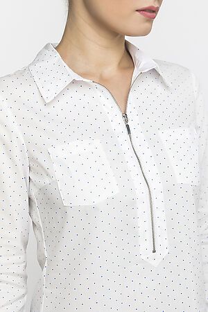 Рубашка GLOSS (Белый, синий	) 25103-09 #159935