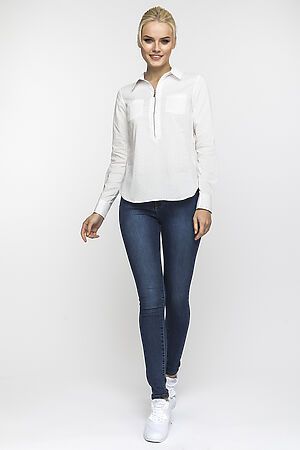 Рубашка GLOSS (Белый, синий	) 25103-09 #159935
