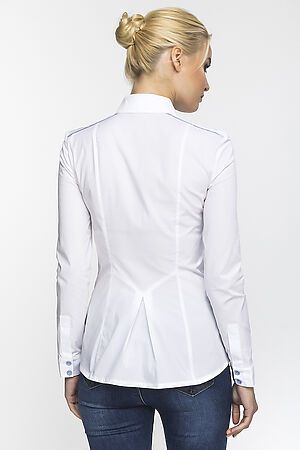Рубашка GLOSS (Белый, голубой) 25156-10 #159947