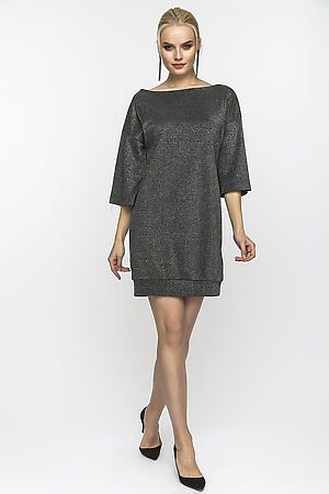Платье GLOSS (Черный, серебристый	) 25310-01 #159976