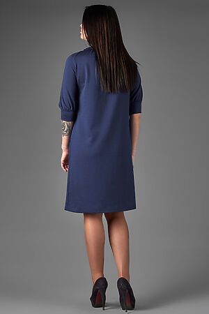 Платье Старые бренды (Темно-синий) П 495 #164779