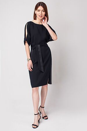 Платье VILATTE (Черный) D22.464 #165650
