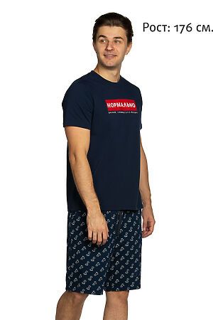 Комплект (футболка+шорты) PELICAN (Темно-синий) MFATH6798 #172620