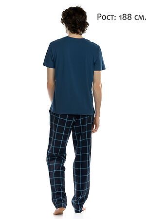 Комплект (футболка+брюки) PELICAN (Темно-синий) TMATP6797 #172732