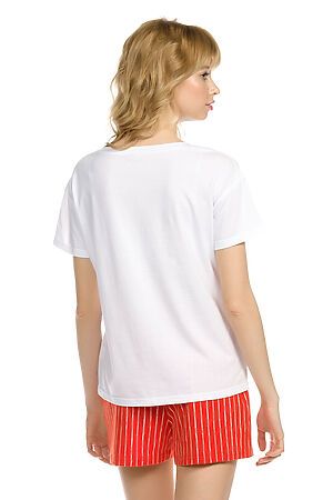 Комплект (футболка+шорты) PELICAN (Белый) PFATH6791 #173058