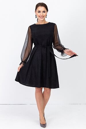 Платье LADY TAIGA (Черный с блеском) П1170-15 #173262