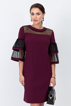 Платье LADY TAIGA (Бордовый) П1168-15 #173265