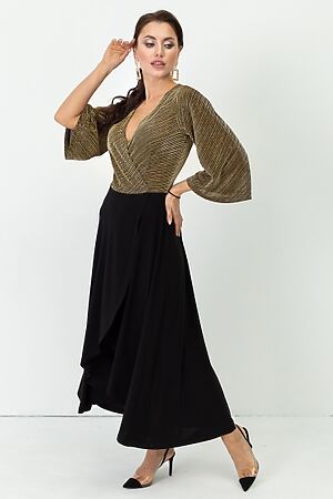 Платье LADY TAIGA (Черный / золото) П1167-1 #173269