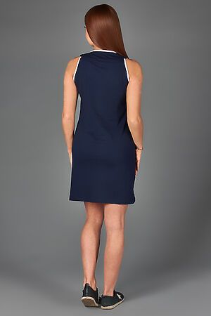 Платье Старые бренды (Темно-синий) П 771 #173621
