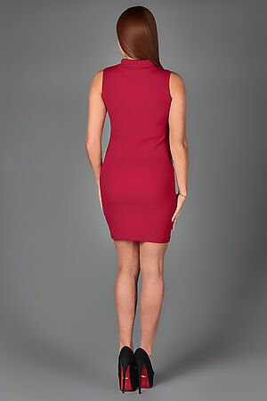Платье Старые бренды (Бордовый) П 772 #173629