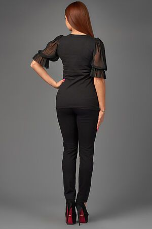 Блуза Старые бренды (Черный) Ф 268 #173649
