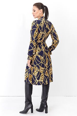 Платье LADY TAIGA (Синий/Золотой) П1253-15 #176047
