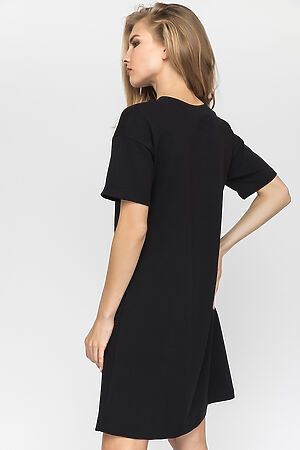 Платье GLOSS (Черный, белый	) 25304-01 #176175