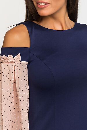 Блузка GLOSS (Синий, розовый	) 26135-11 #176233