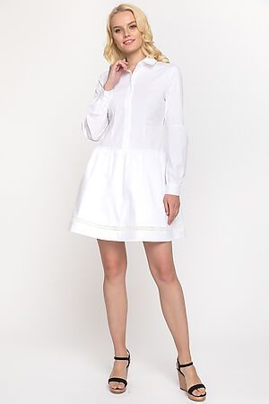 Платье GLOSS (Белый) 26319-05 #176291