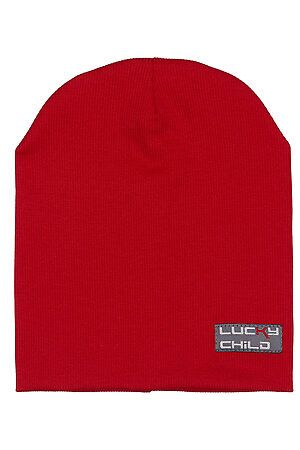 Шапка LUCKY CHILD (Красный) 64-9/кр #176524