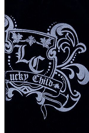 Костюм (толстовка+брюки) LUCKY CHILD (Серый) 5-8 #176720