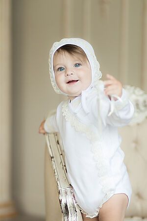 Боди крестильный LUCKY CHILD (Белый) К1-5 #177155