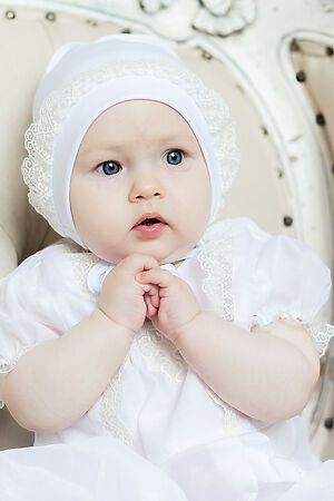 Рубашка крестильная LUCKY CHILD (Белый) К1-6Д #177173