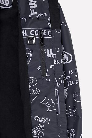 Куртка CROCKID (Черный, граффити) #177876