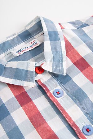 Рубашка COCCODRILLO (Синий/красный/белый) W20136101FIR #179724