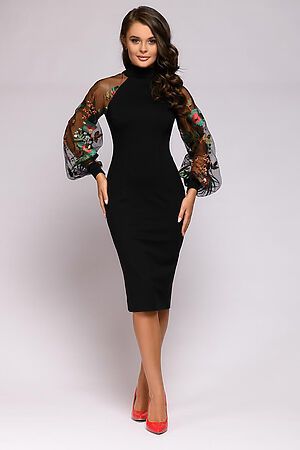 Платье 1001 DRESS (Черный) 0112001-01937BK #181006
