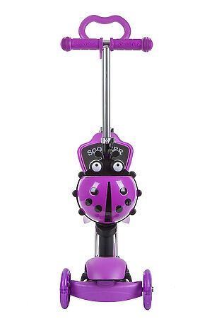 Самокат-кикборд NOVATRACK (Фиолетовый) 120SB.DISCOKIDS.VL9 #181088