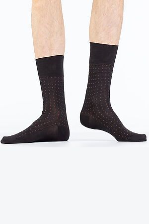 Носки PHILIPPE MATIGNON (Черный/Орнажевый) #182388