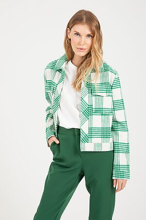 Куртка NOTA BENE (Зеленый графичный принт) 0803011205 #184879