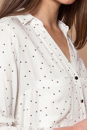 Блуза VILATTE (Белый_принт) D29.660 #185015