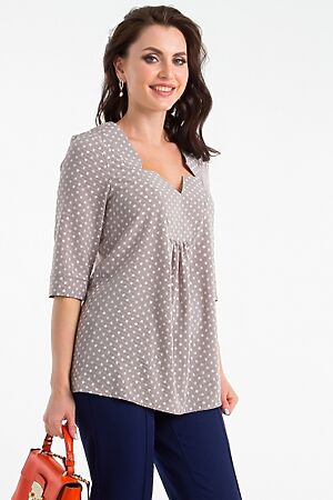Блуза LADY TAIGA (Серый) Б1346-14 #186431