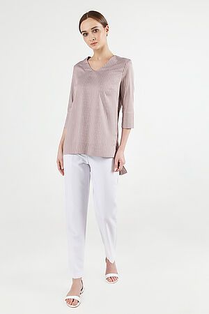 Блуза REMIX (Бежевый, белая полоса) 6701/2 #186545