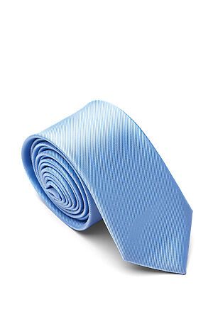 Классический галстук "роскошь изгнания" в рубчик SIGNATURE (Светло-голубой) 204329 #187937